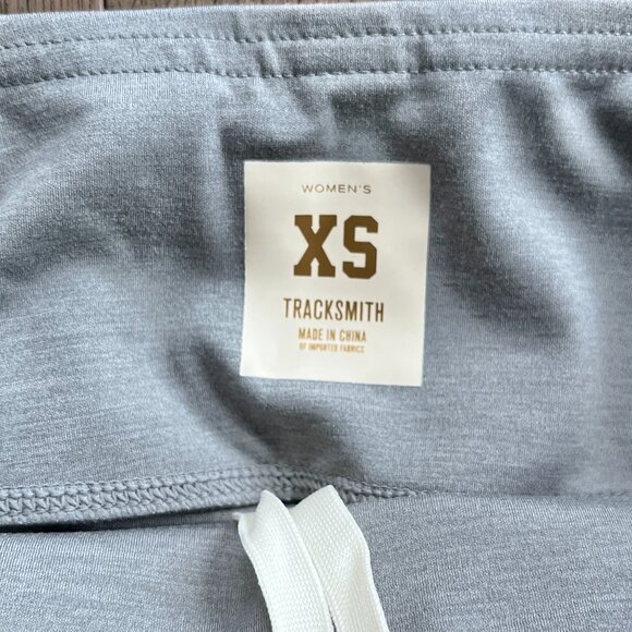 Tracksmith Women's NDO Winter Run Tights Size XS Grey Reflective Lined Athletic - Picture 2 of 9